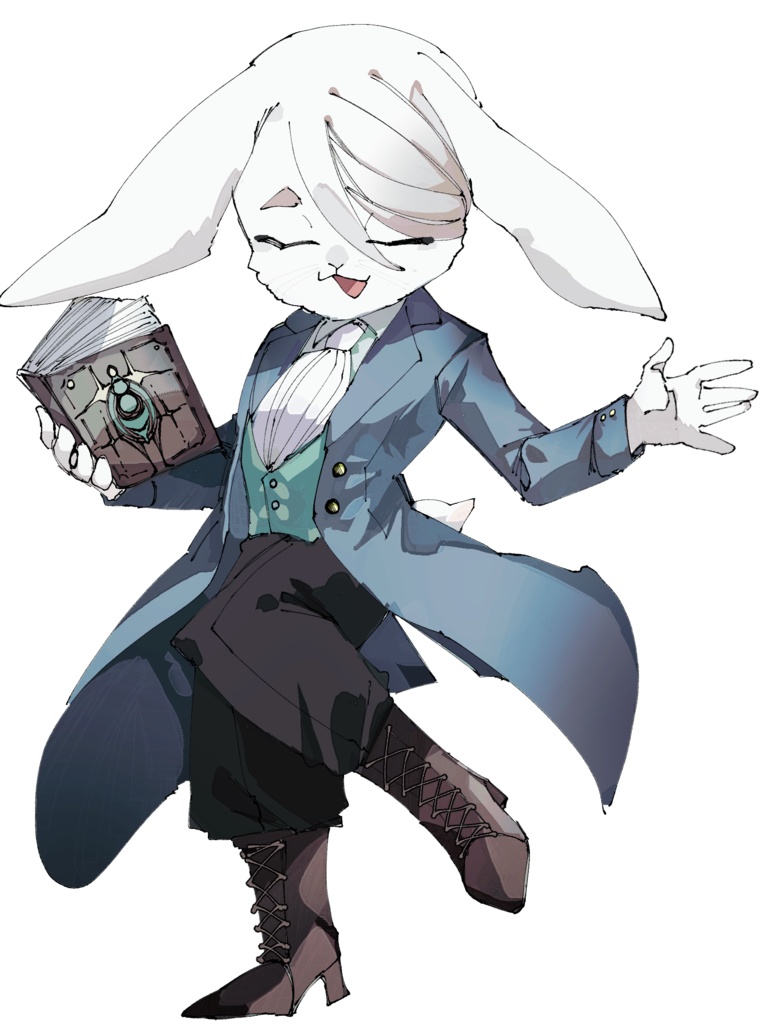 【フリー素材】二足歩行するうさぎ詰めvol.3