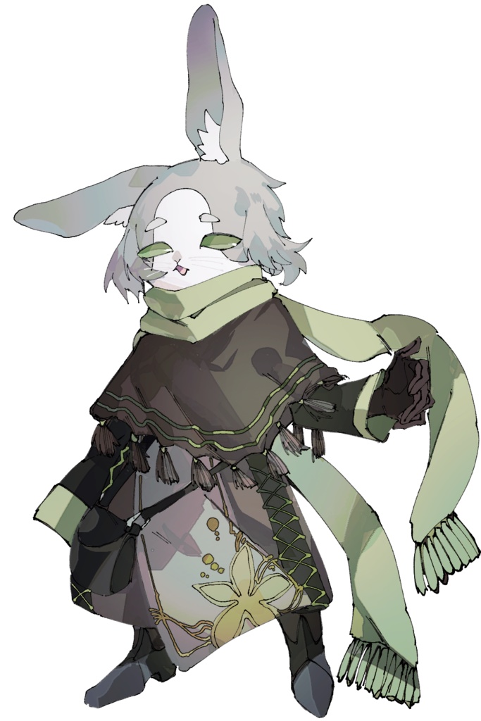 【フリー素材】二足歩行するうさぎ詰めvol.3