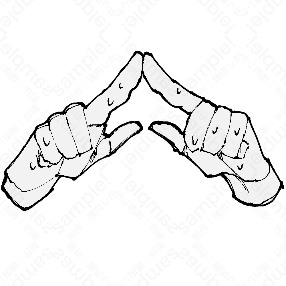 🦌1週間限定セール中🦌【アイコン素材】手のKP/GM駒