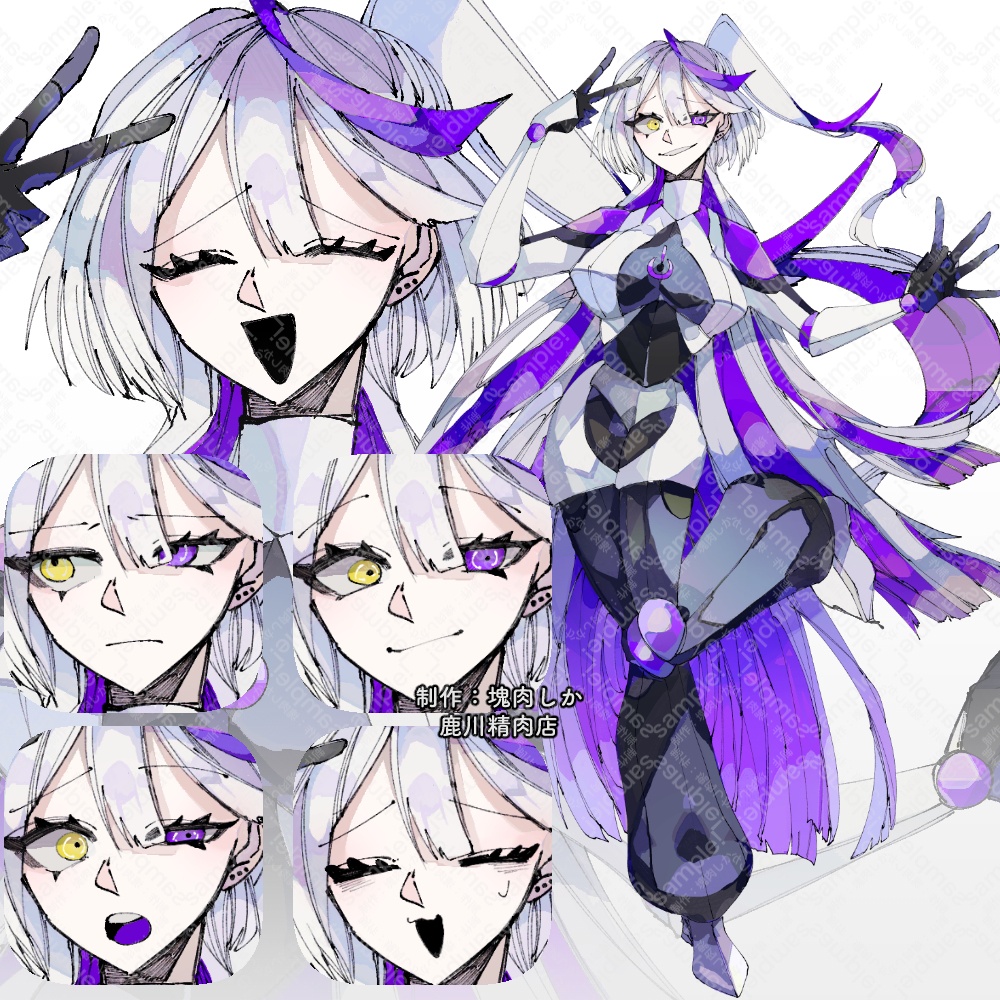 【１週間限定セール🦌】ギャルな人型ロボット【立ち絵素材】