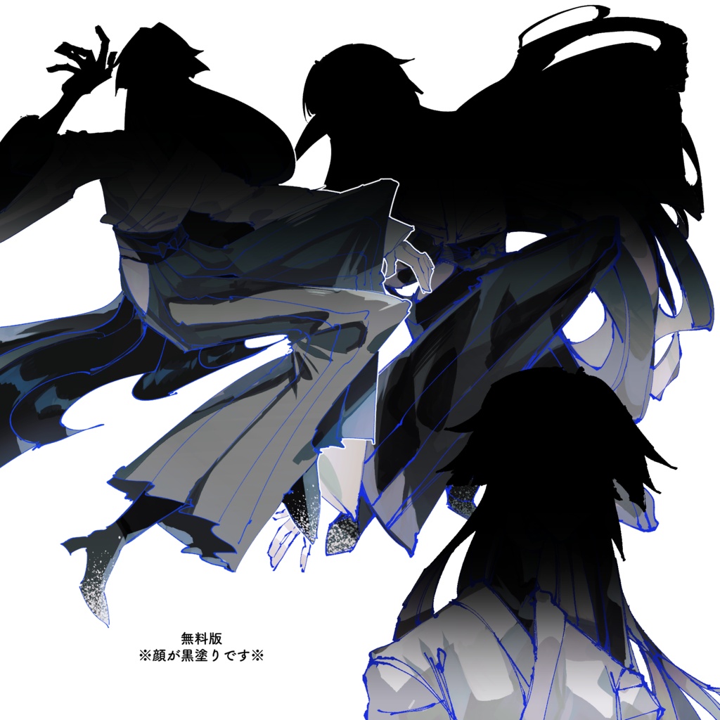 【立ち絵素材】烏さん