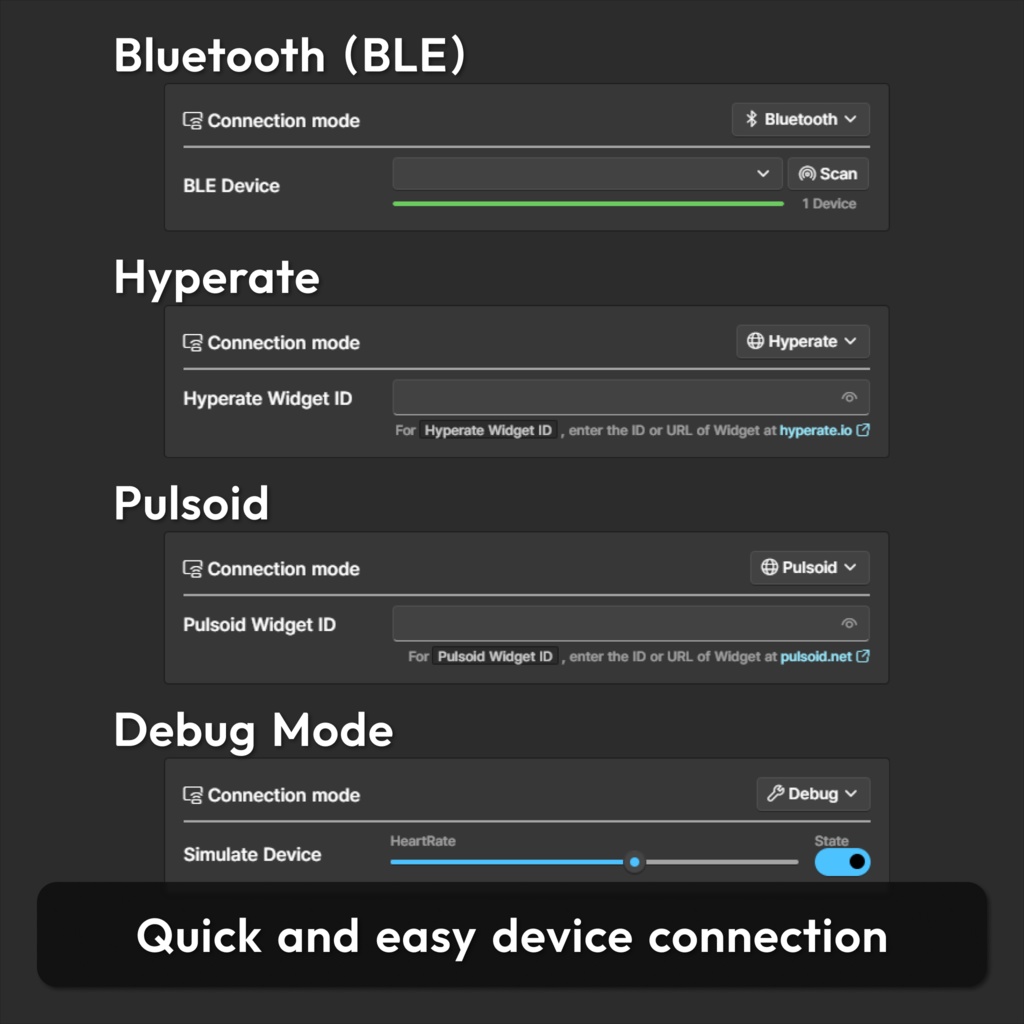 Heart Rate System for VRChat