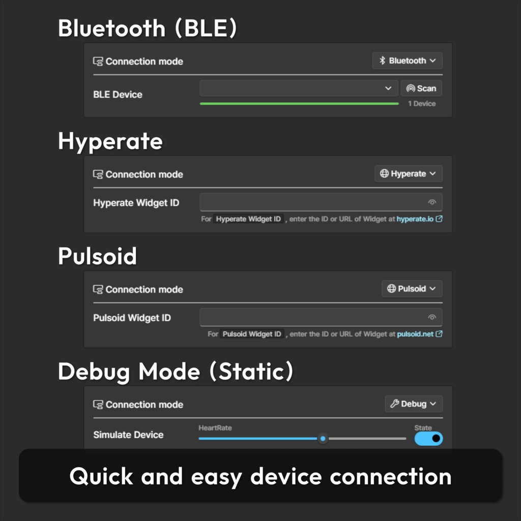 Heart Rate System for VRChat