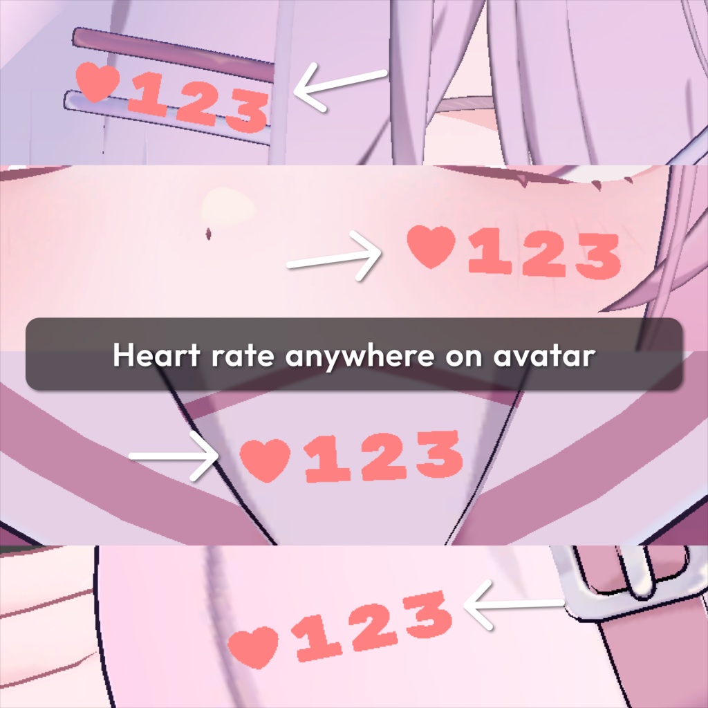 Heart Rate System for VRChat