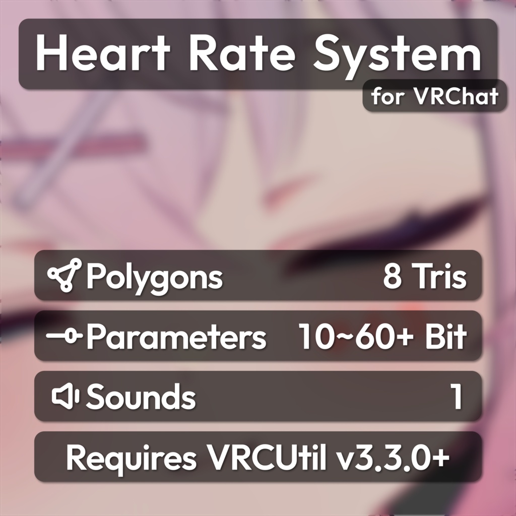 Heart Rate System for VRChat