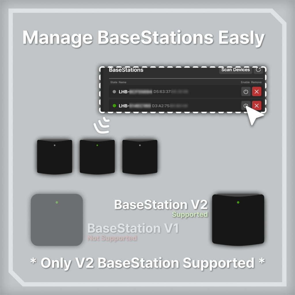 BSManager - BaseStation Power Manager