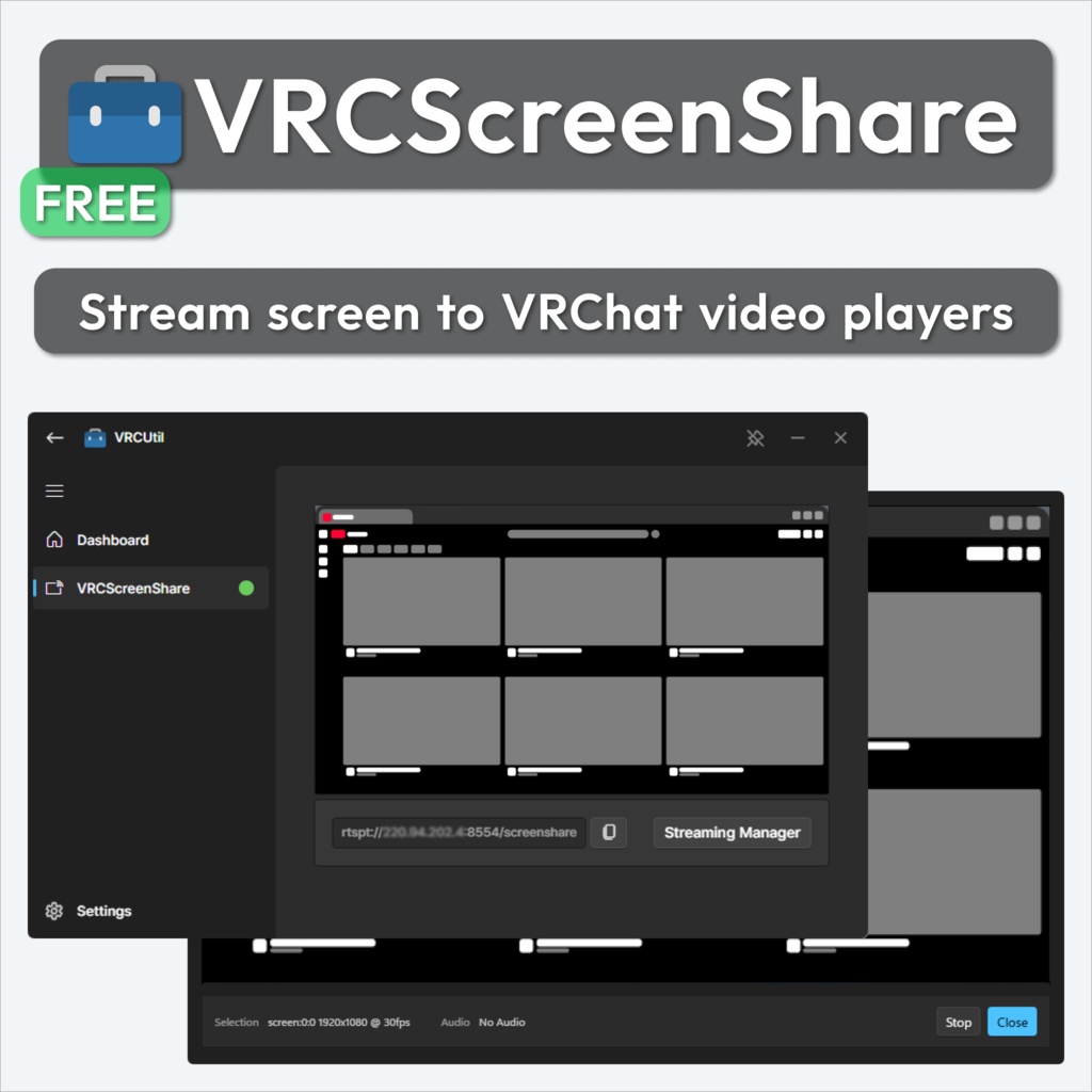 VRC Screen Share