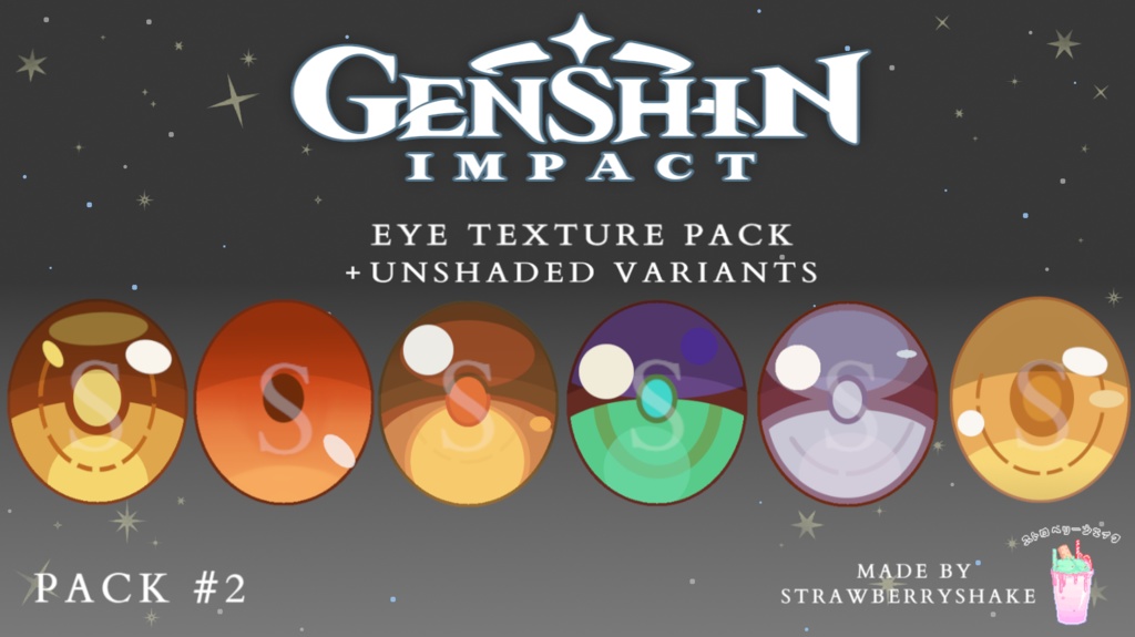Genshin Impact Eye Pack #2
