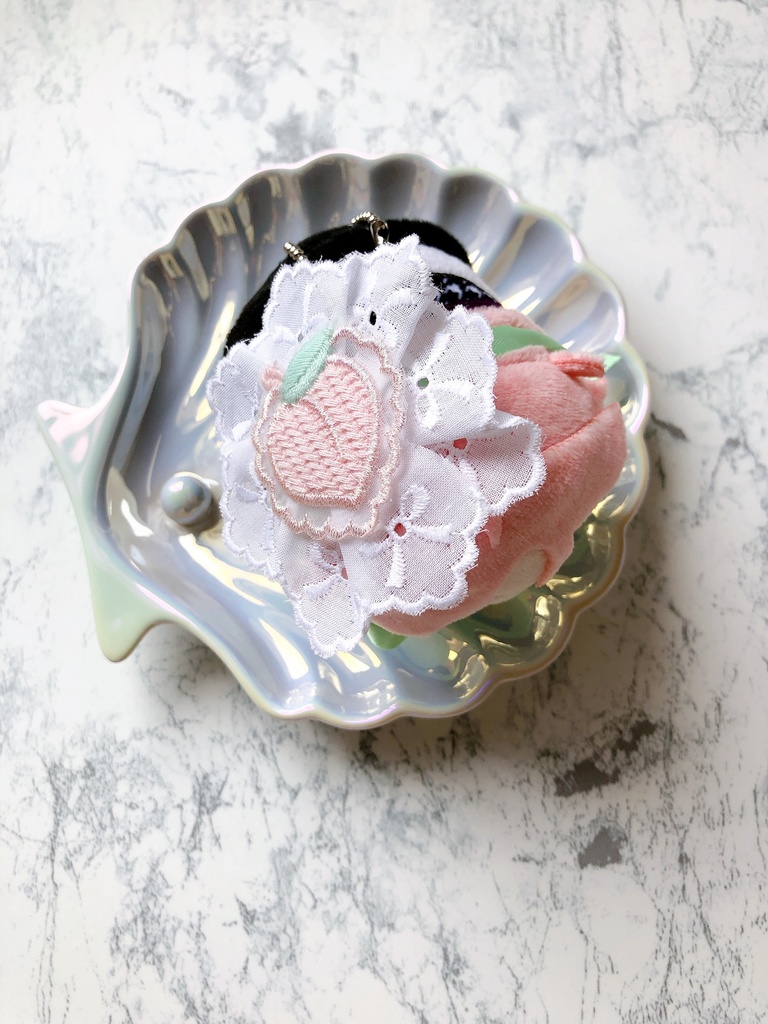 もも・パイナップル・にんじんのヘッドドレス