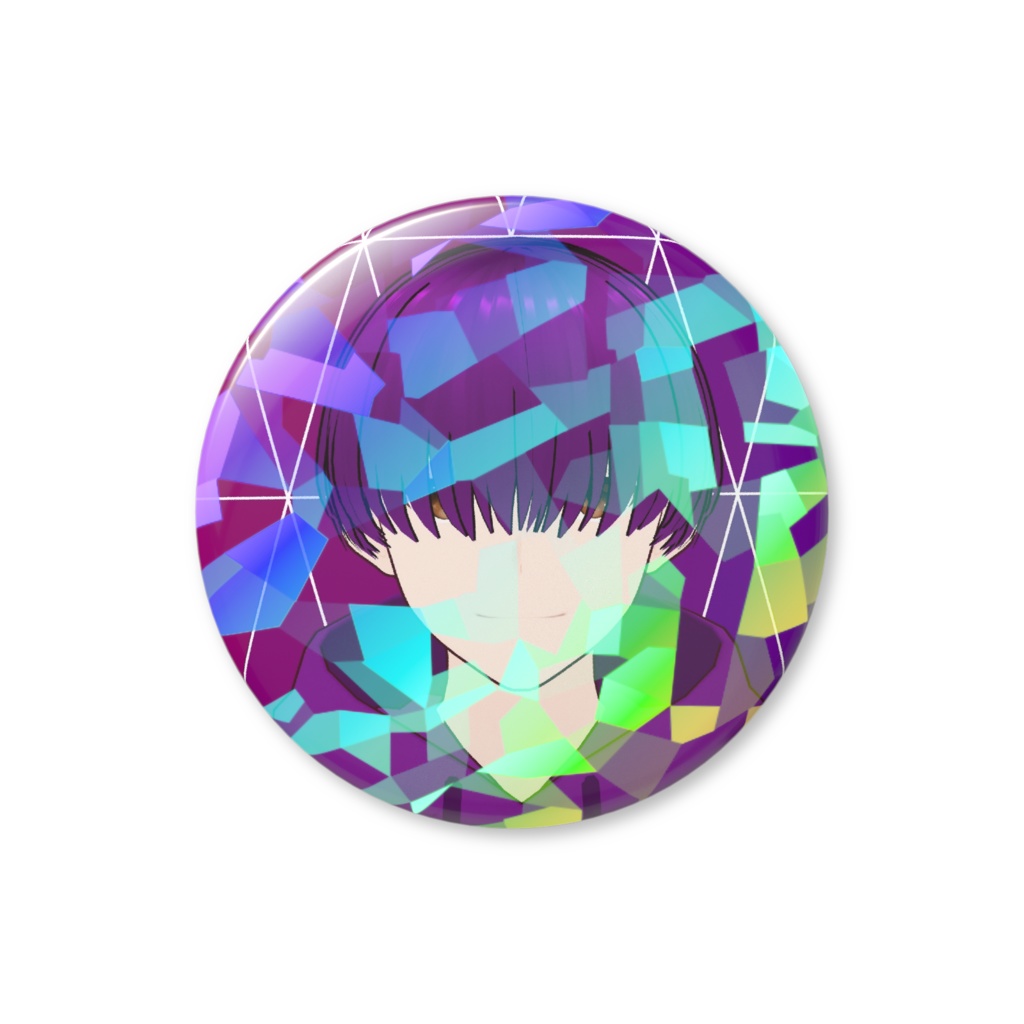 【望月リョウ応援】望月リョウアイコン缶バッジ