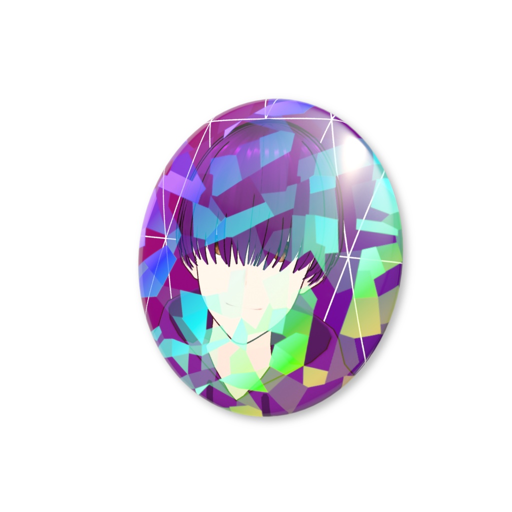 【望月リョウ応援】望月リョウアイコン缶バッジ