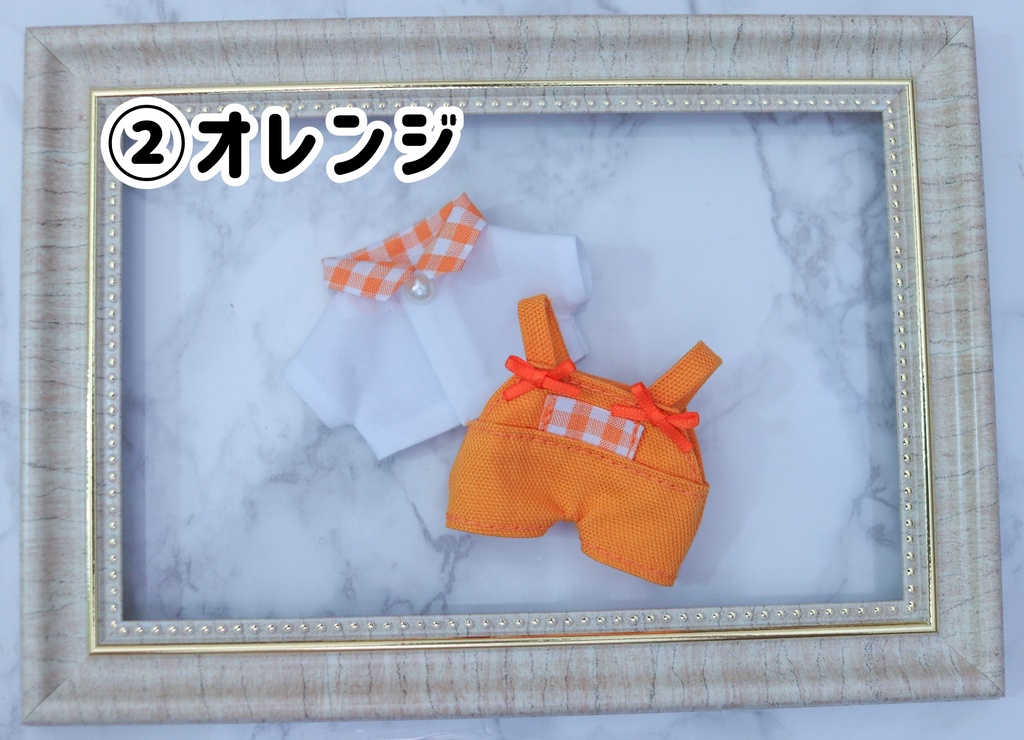 推し色リボンサロペット