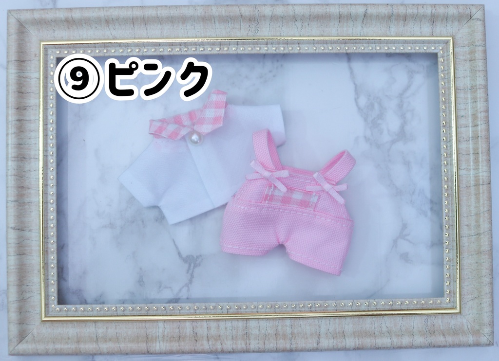 推し色リボンサロペット