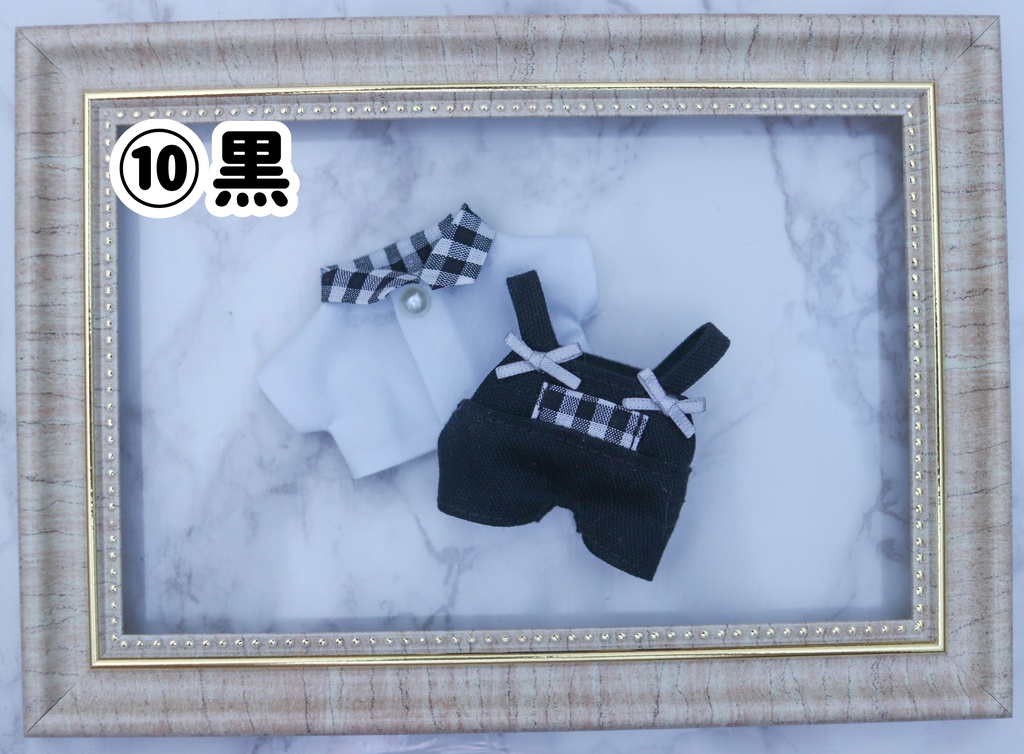 推し色リボンサロペット