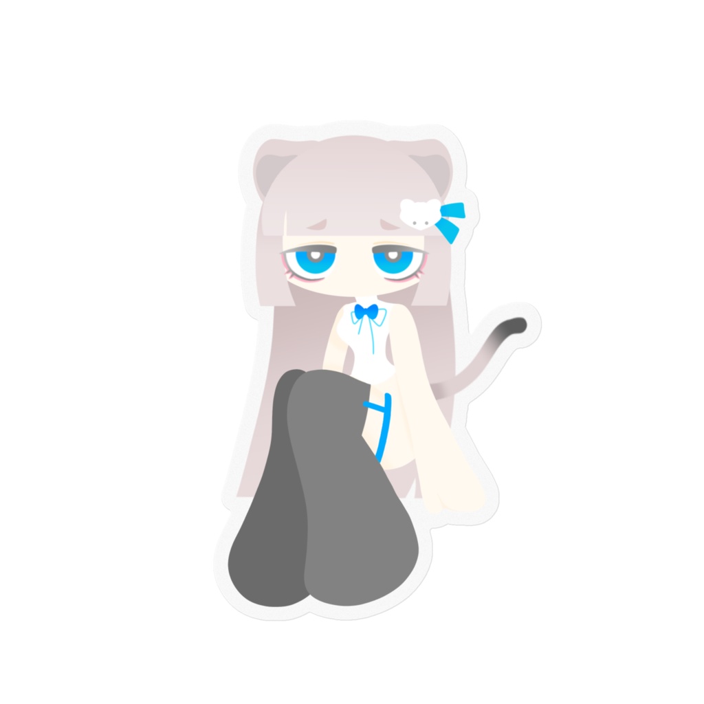 おすわりこじょすてっかー