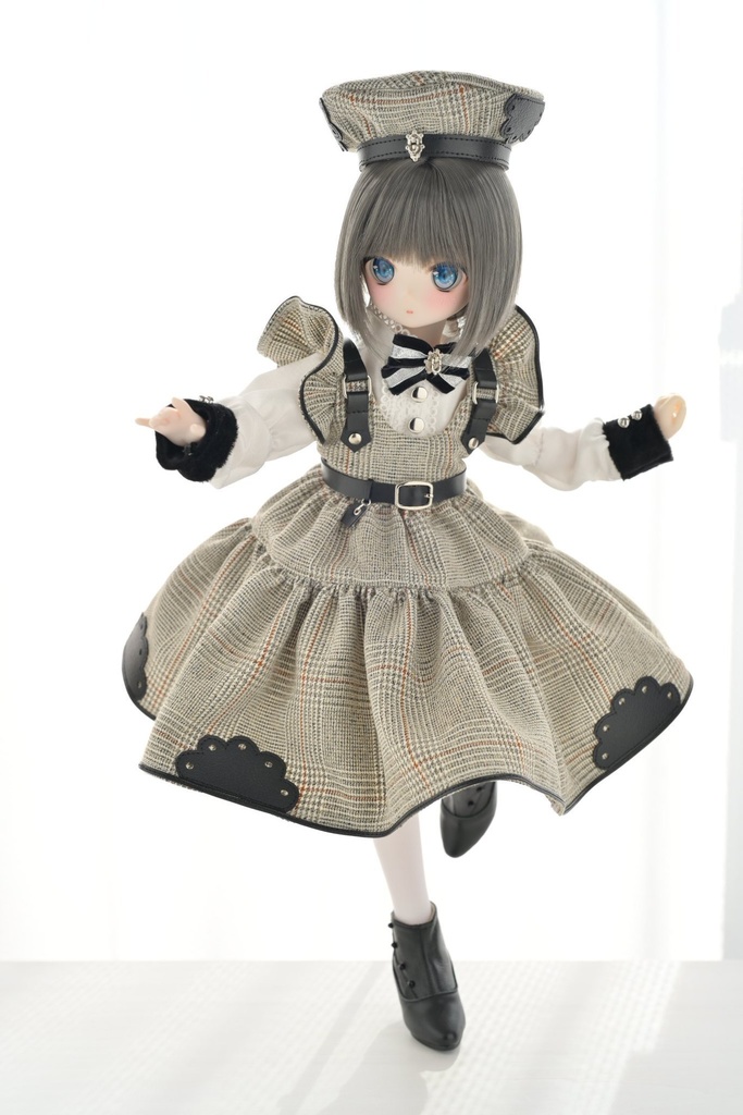 クラシカルトランクワンピース　ブラック