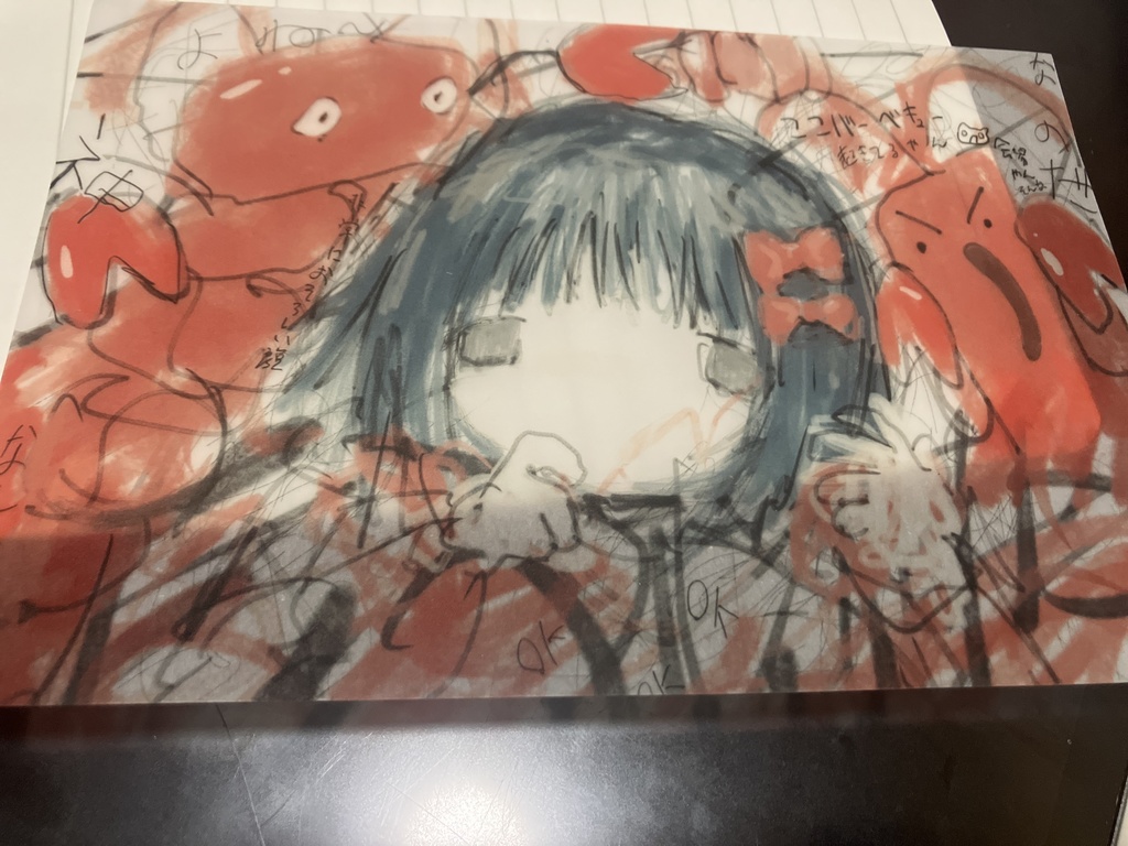 【再販】【予約販売】半透明ポストカード