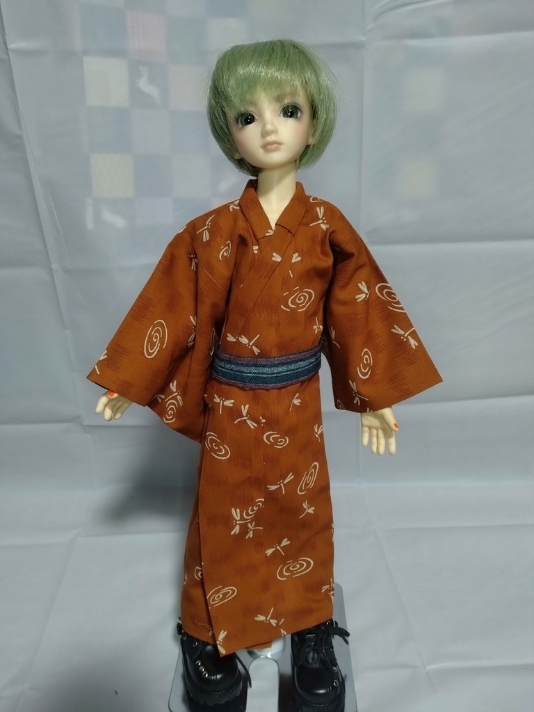 1/4ドールサイズ男の子向け浴衣:MSD