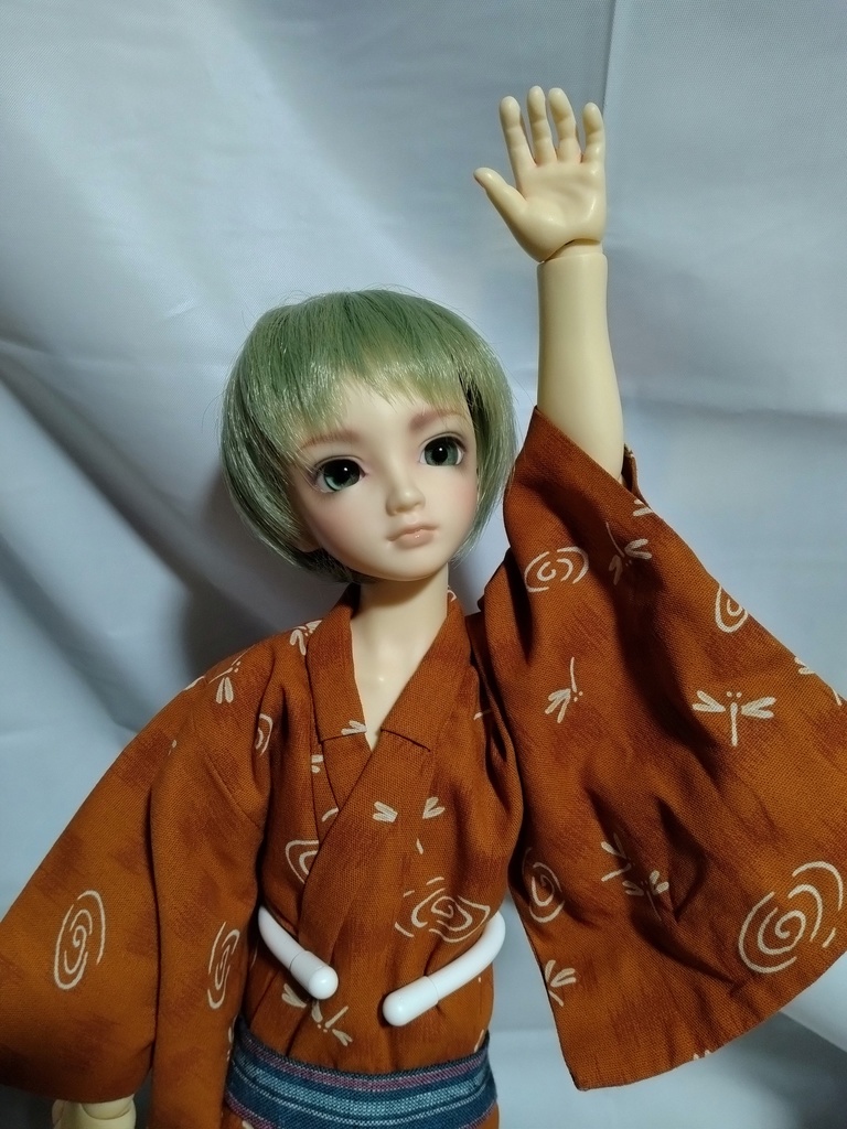1/4ドールサイズ男の子向け浴衣:MSD