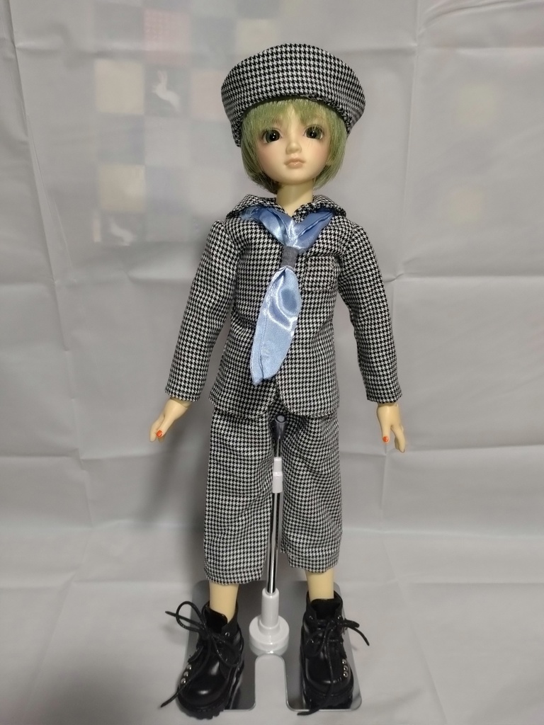 1/4ドールサイズ:男の子向けセーラーセット服