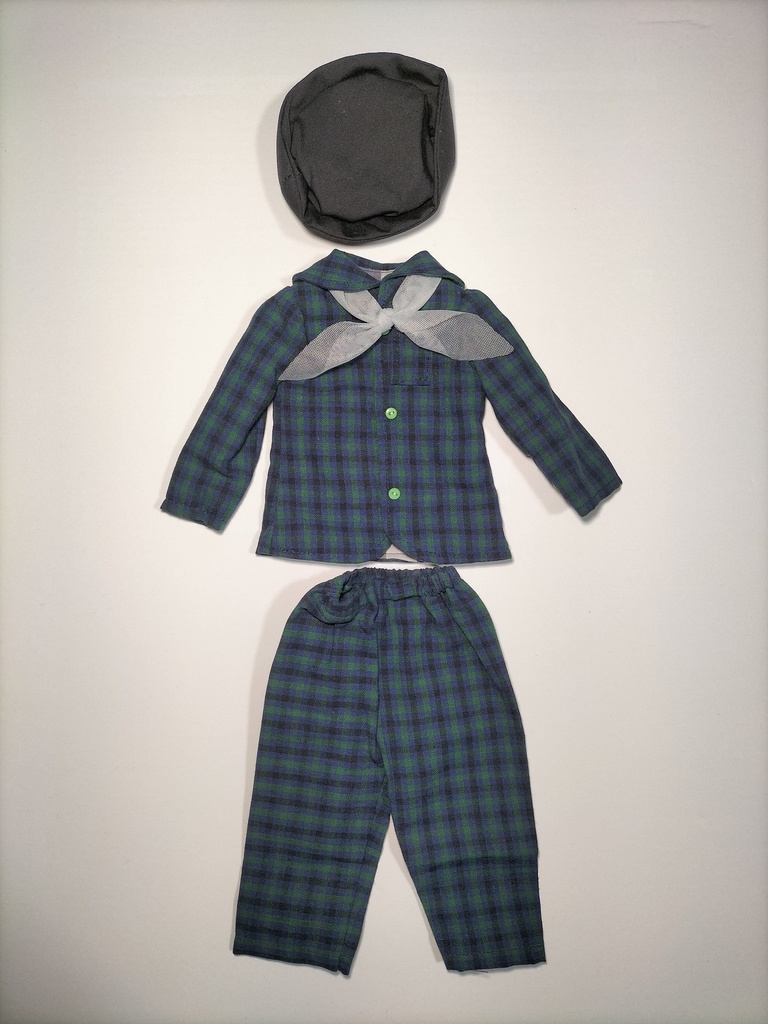 1/4ドールサイズ:男の子向けセーラーセット服