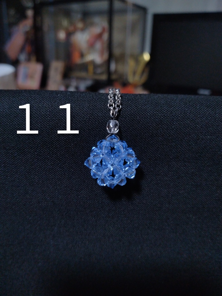 ビーズネックレス(1/3〜1/4ドール用)