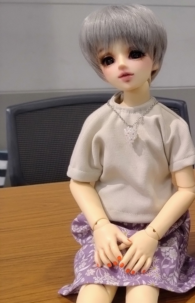 1/4ドール服 半袖カットソー