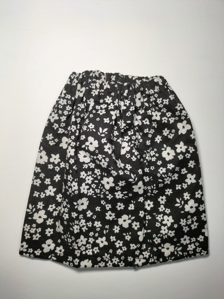 1/4サイズドール服 花柄スカート