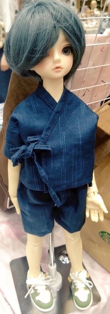 1/4サイズドール服 甚平