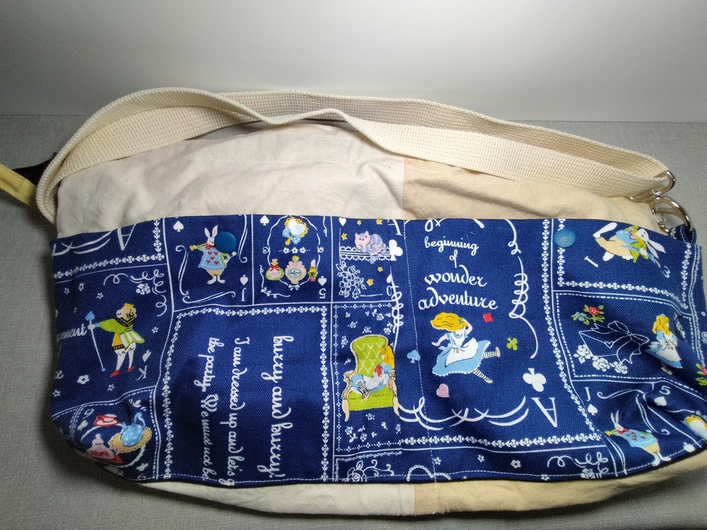 ドールキャリーバッグ アリス柄 30cmドールサイズ