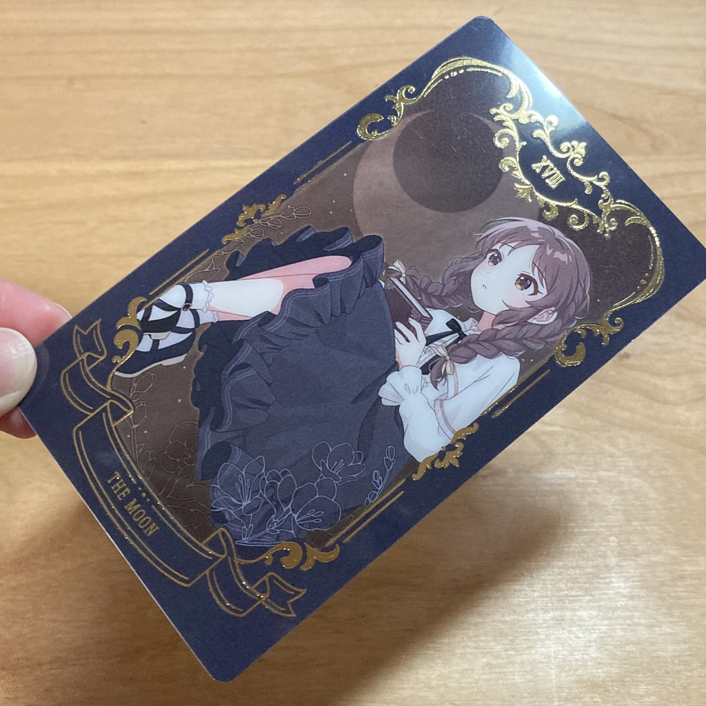 タロット風クリアカード