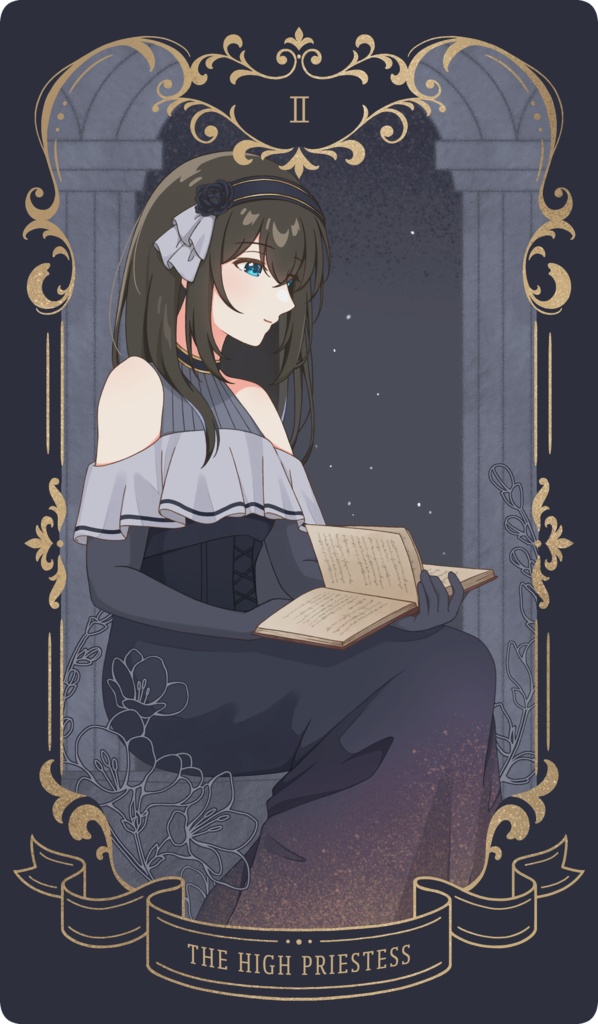 タロット風クリアカード