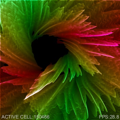 オーディオビジュアライザ「SpectrumStorm」(Windows用アプリ)