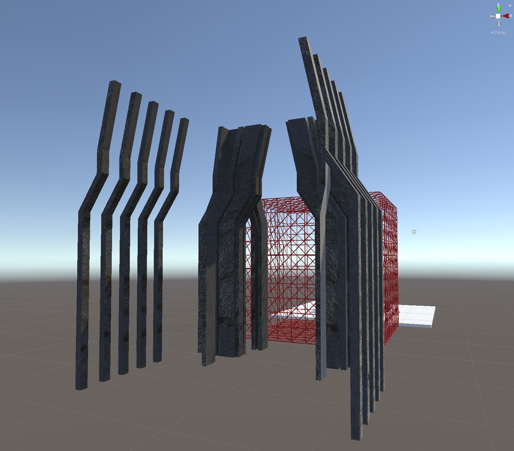 ドコカノファンタズムセブンお土産セット (3Dモデル unitypackage)