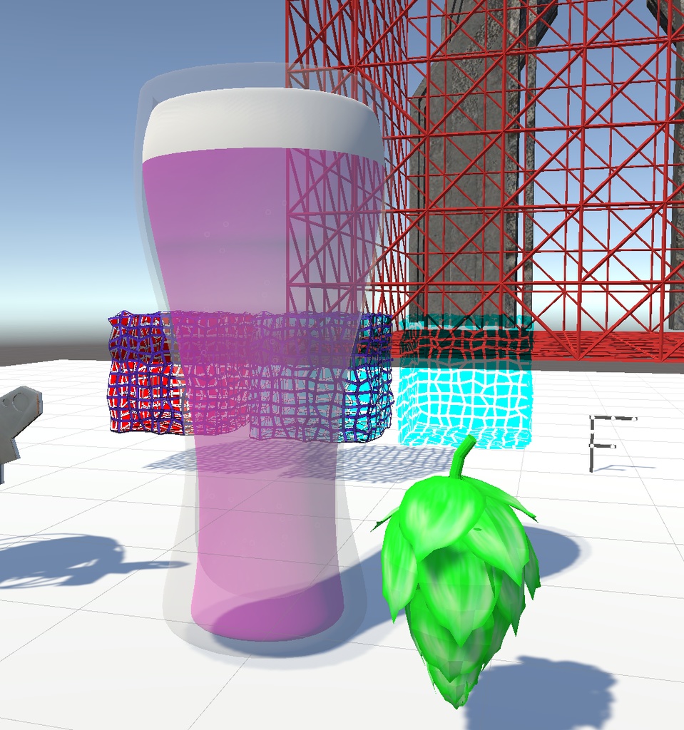 ドコカノファンタズムセブンお土産セット (3Dモデル unitypackage)