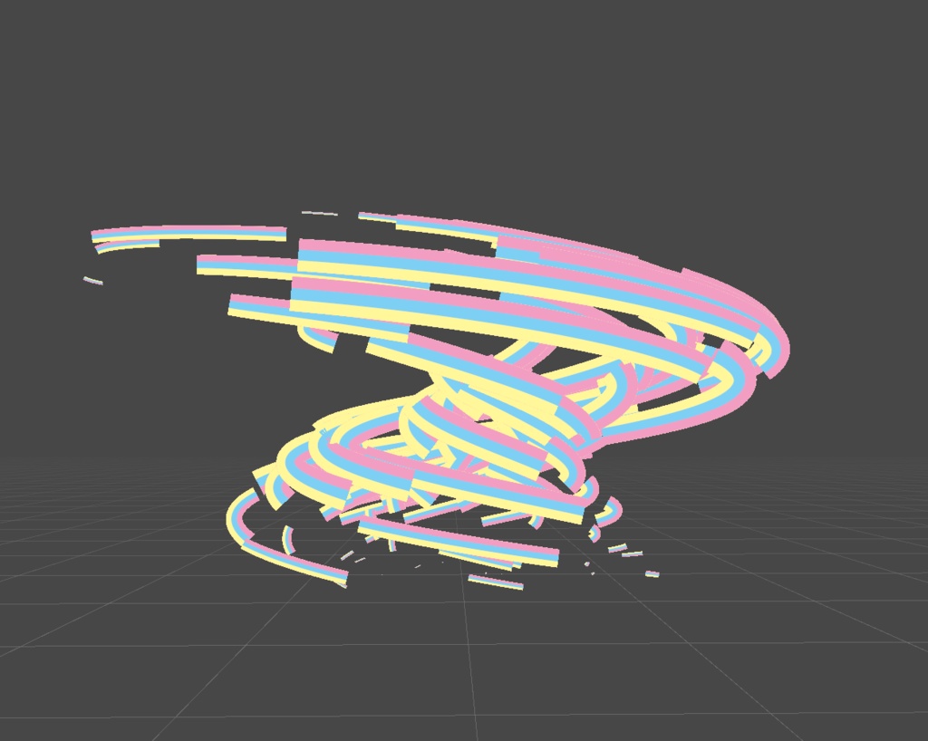 オキュストライプ(パーティクル)
