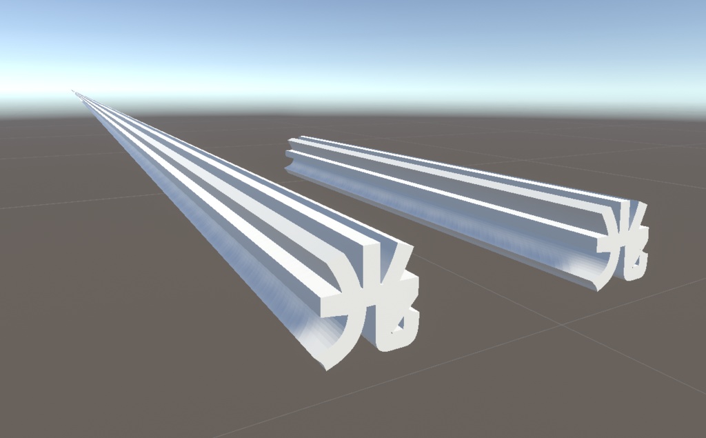 299,792,458ｍの大迫力！「光原器」【3DモデルUnityPackage】