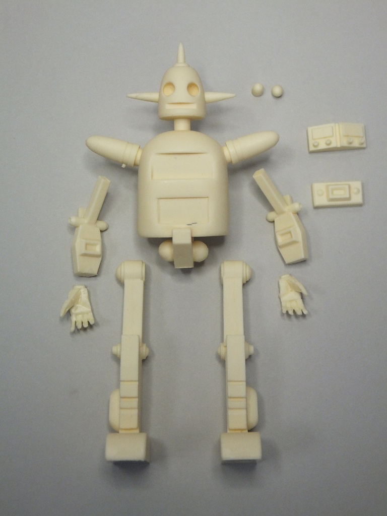 レトロイドNo.2 (未塗装未組立てレジンキット)送料込み