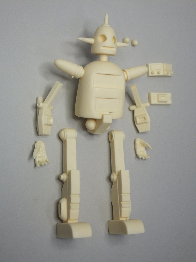 レトロイドNo.2 (未塗装未組立てレジンキット)送料込み