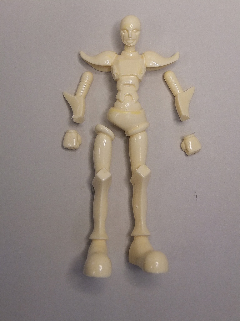 レトロイドNo.3 (未塗装未組立てレジンキット)送料込み