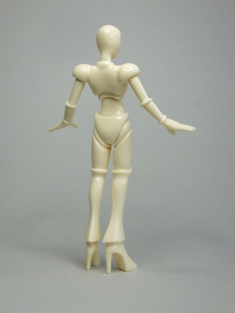 レトロイドNo.4 (未塗装未組立てレジンキット)送料込み