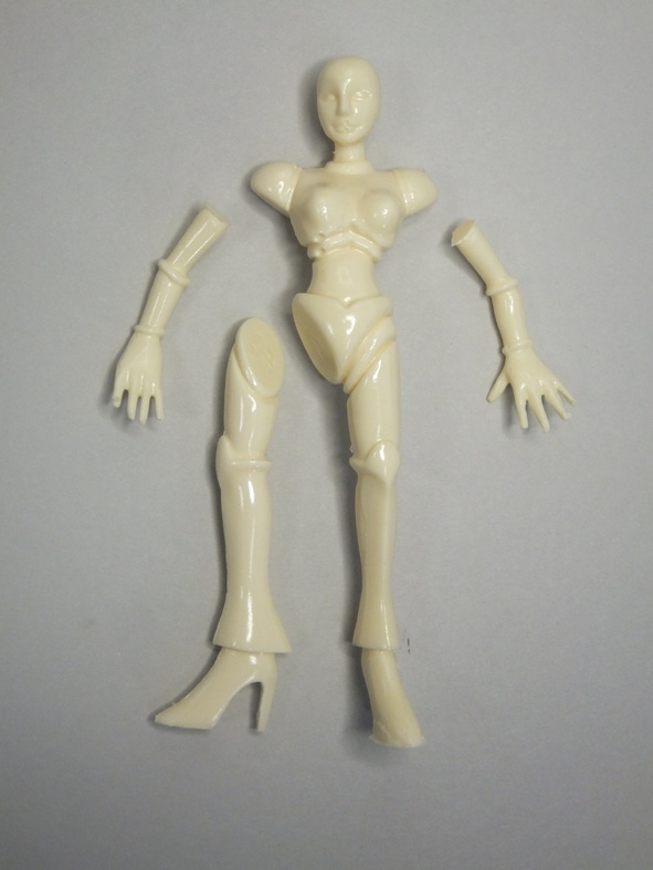 レトロイドNo.4 (未塗装未組立てレジンキット)送料込み