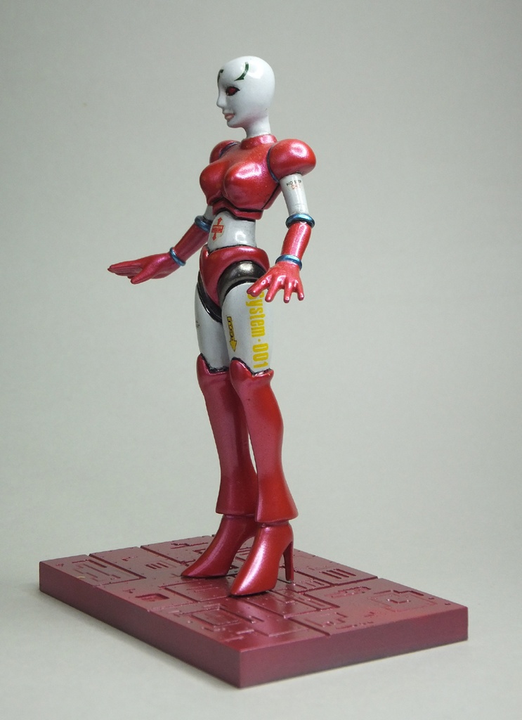 レトロイドNo.4 (未塗装未組立てレジンキット)送料込み