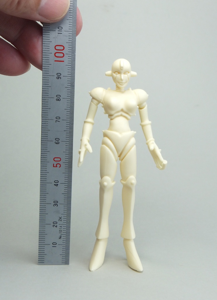 レトロイドNo.5 (未塗装未組立てレジンキット)送料込み