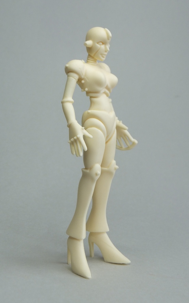 レトロイドNo.5 (未塗装未組立てレジンキット)送料込み