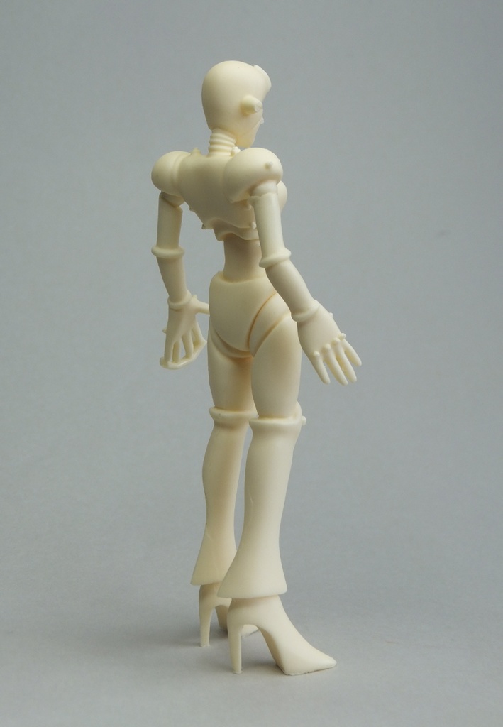 レトロイドNo.5 (未塗装未組立てレジンキット)送料込み