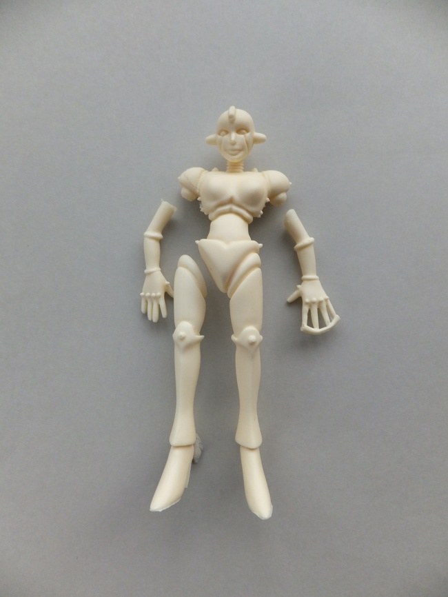 レトロイドNo.5 (未塗装未組立てレジンキット)送料込み