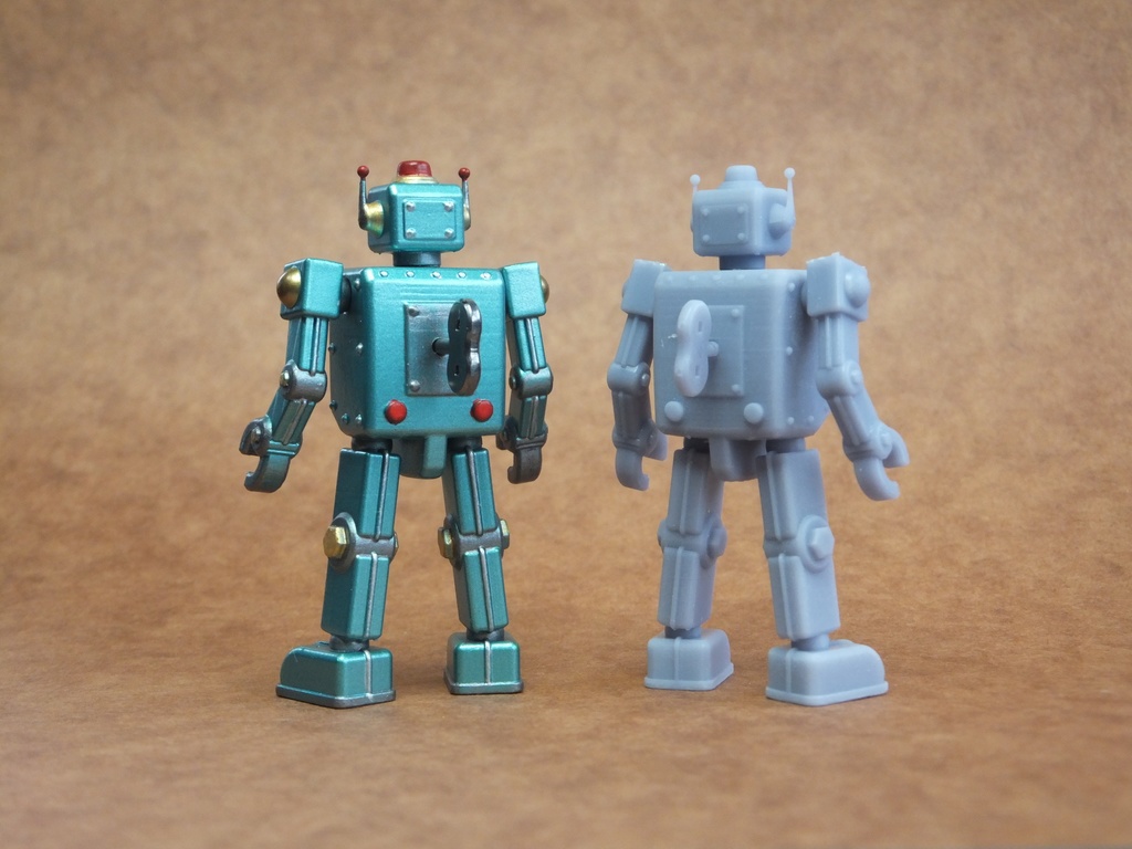 プチロイドG(未塗装未組立て3Dプリンタ出力キット)送料込み