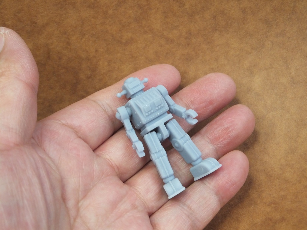 プチロイドH(未塗装未組立て3Dプリンタ出力キット)送料込み