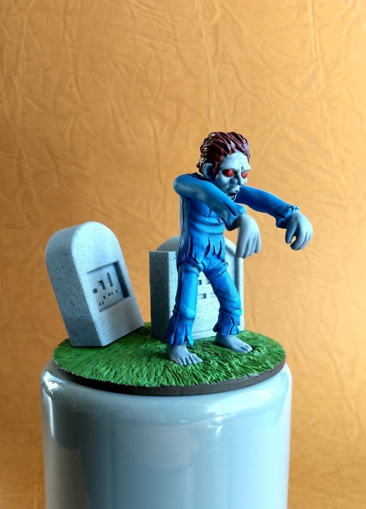 「どこでもゾンビ」未塗装レジンキャスト